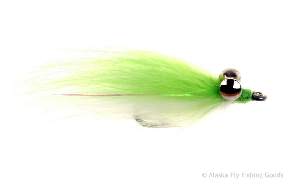 deep six chartreuse and white